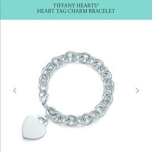 Tiffany & Co. Heart Tag Charm bracelet